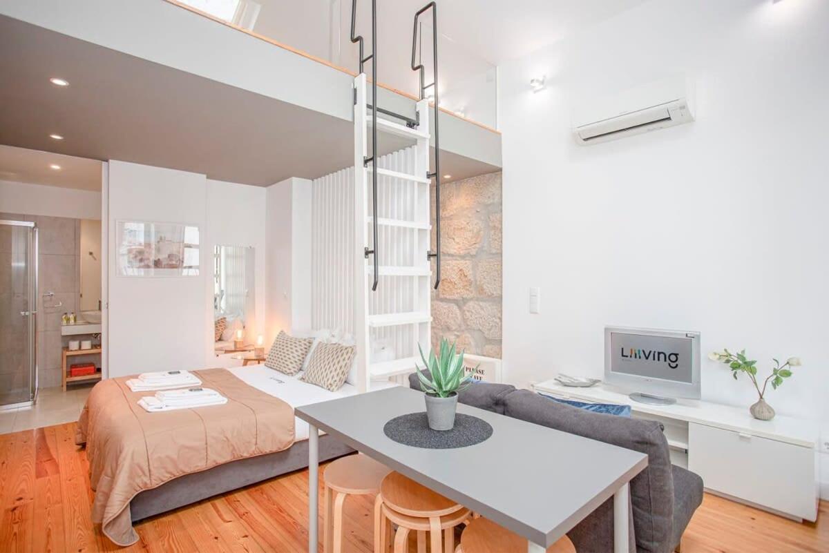 Liiiving In Porto - Heart Of Porto Mezzanine Apartment Exterior foto