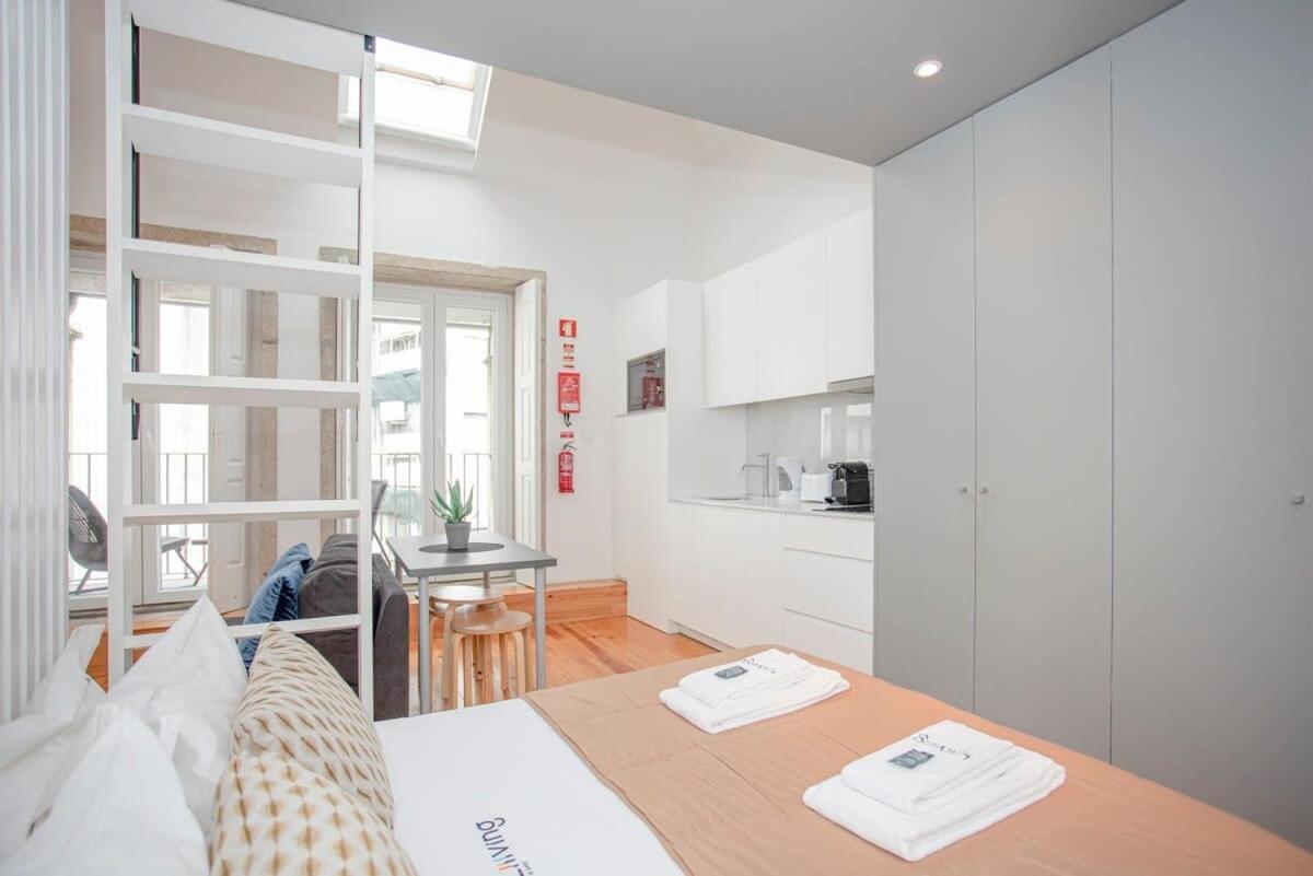 Liiiving In Porto - Heart Of Porto Mezzanine Apartment Exterior foto